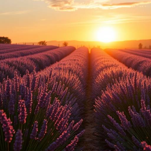 Les champs de lavande en Provence, un d√©cor naturel magnifique pour les films romantiques et les drames.